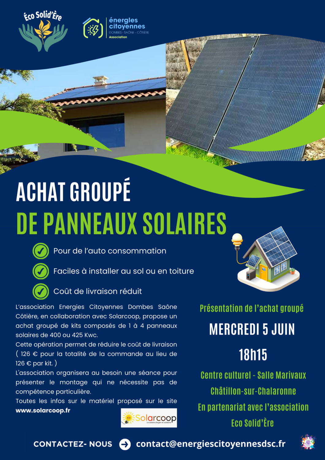 affiche achat groupé